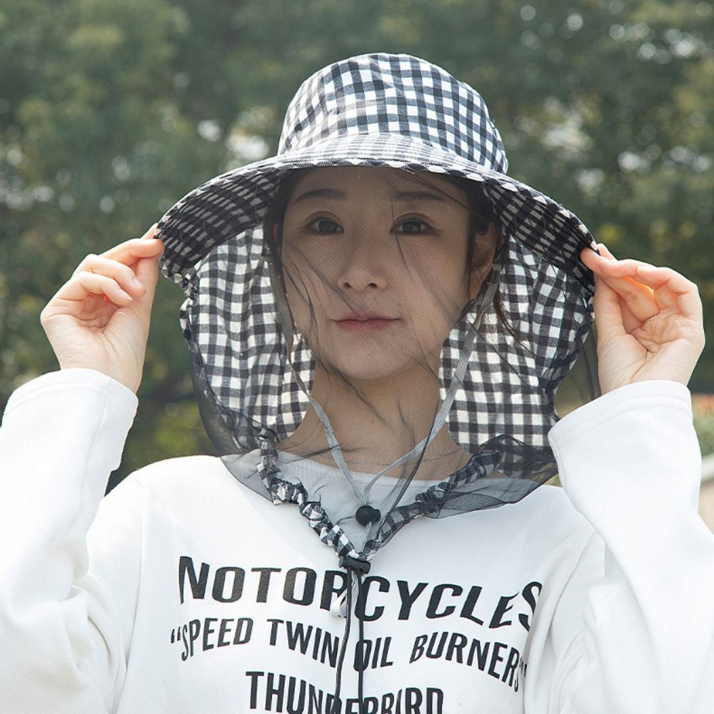 Printing Bee Mosquito Hat Sun  - Agriculture Farming Hats review and price