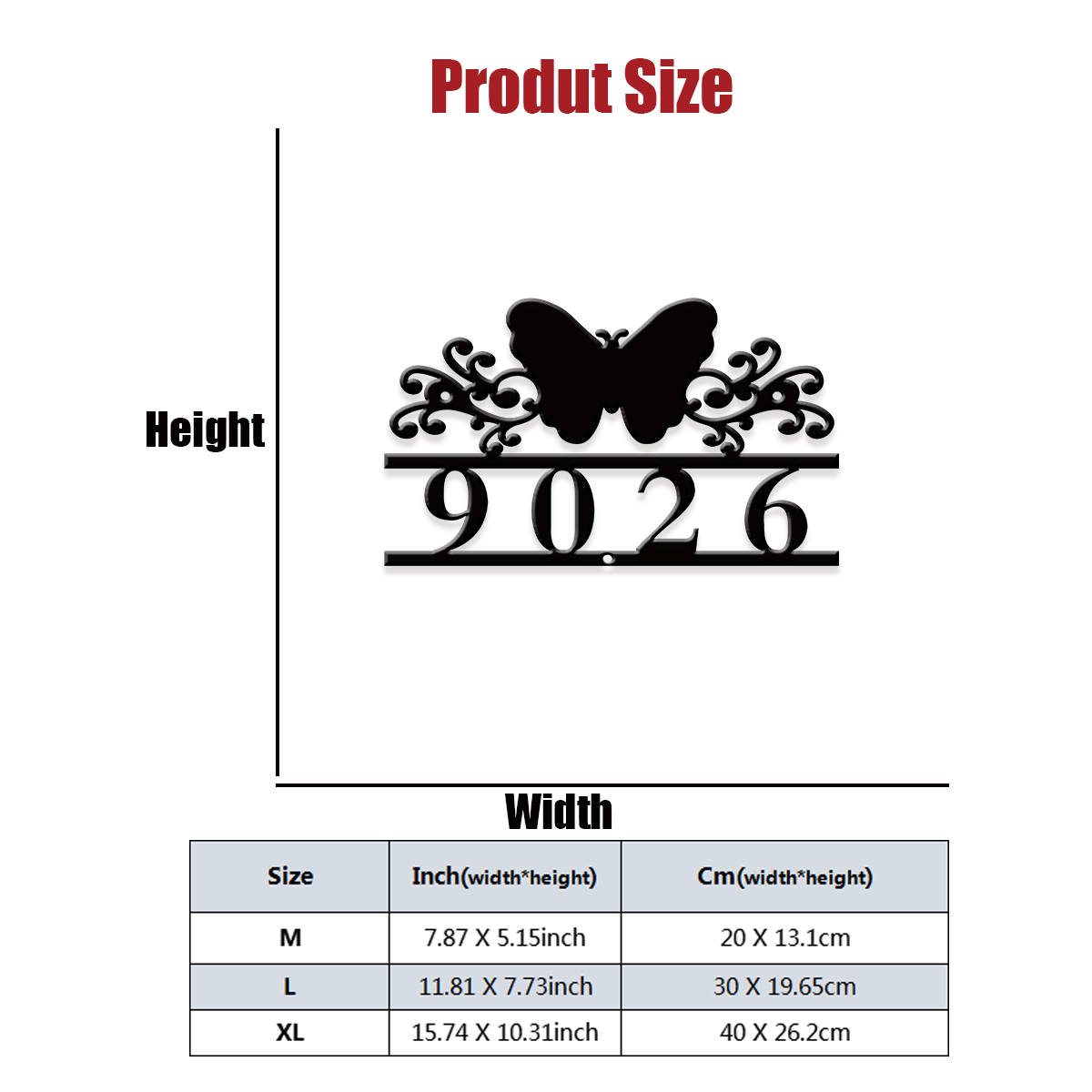 1Pc Custom butterfly Metal Str - Farming A review and price