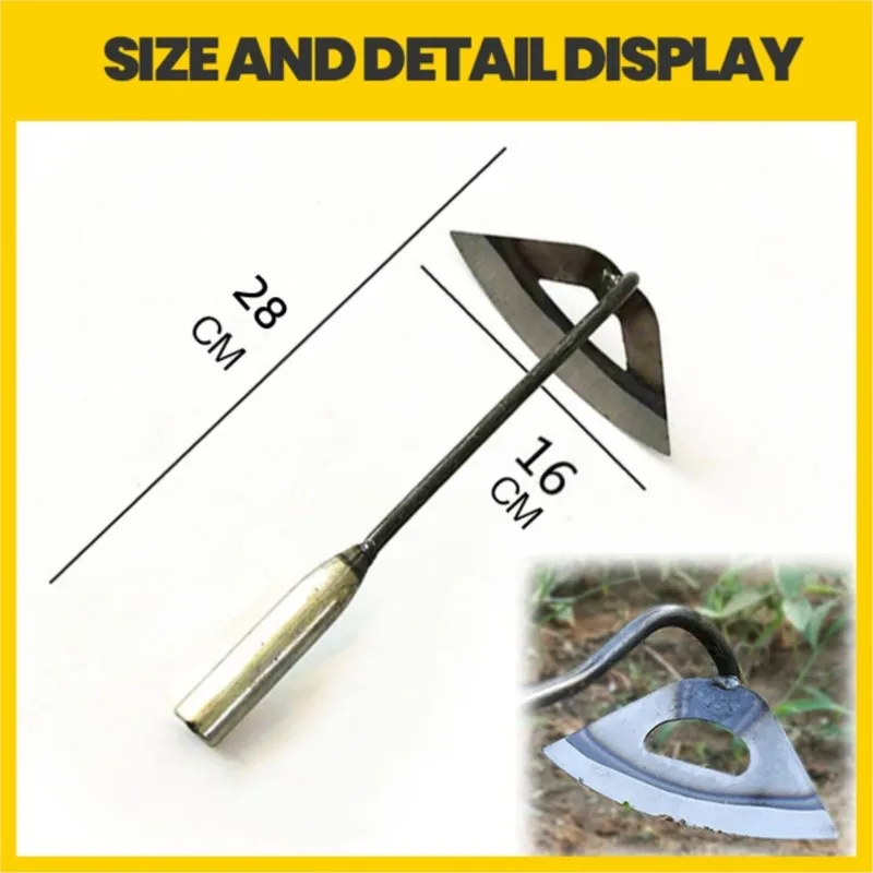 All-Steel Hardened Hollow Hoe  - Agriculture Farming Vegetables review and price