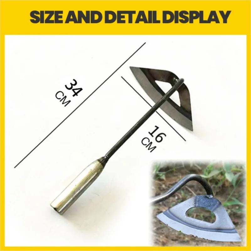 All-Steel Hardened Hollow Hoe  - Agriculture Farming Vegetables review and price