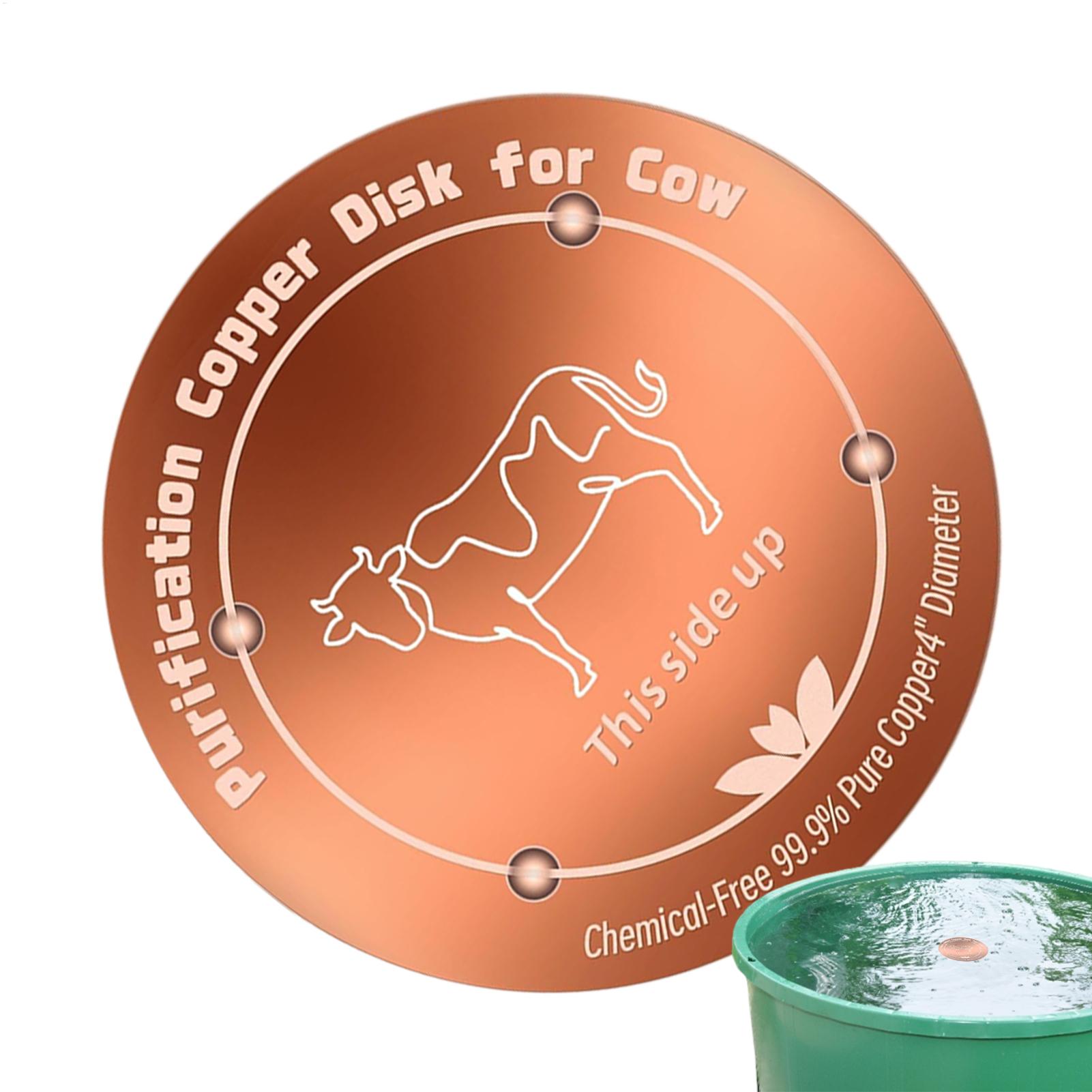 Copper Disk for Drinking Water - Farming A review and price